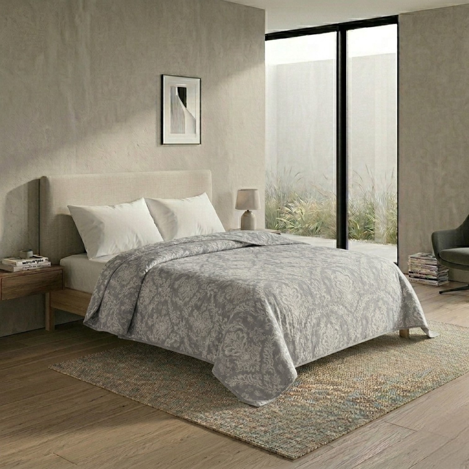 Copriletto Jacquard Kelibia - 3 colori