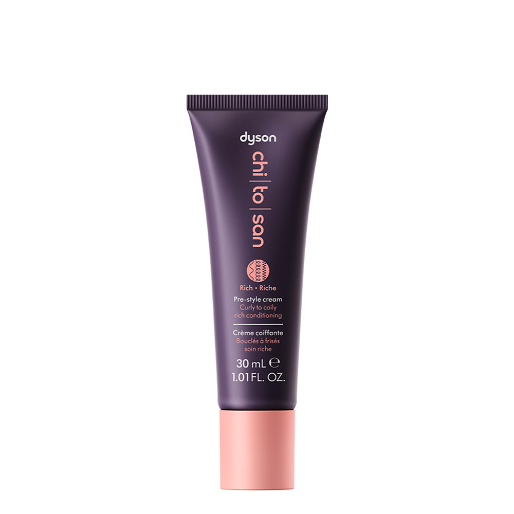 Chitosan Pre Styling Hair Cream Curly to Coily Rich Conditioning 30ml 
