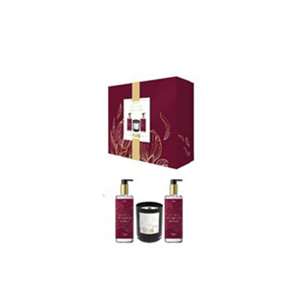 Cofanetto Shower Gel, Crema Corpo e Candela