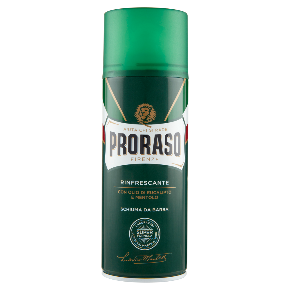 Olio di Eucalipto e Mentolo Schiuma da Barba 400 ml