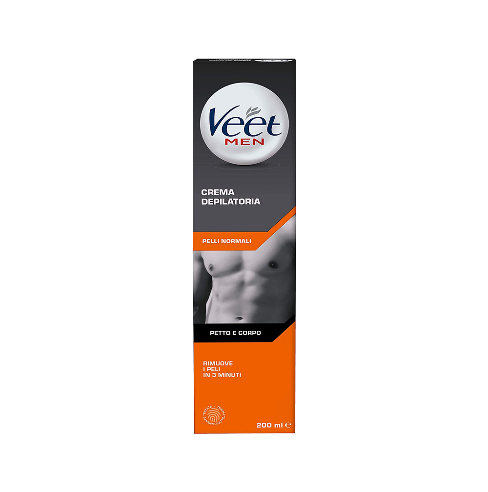 Crema Depilatoria Pelli Normali Uomo 200 ml