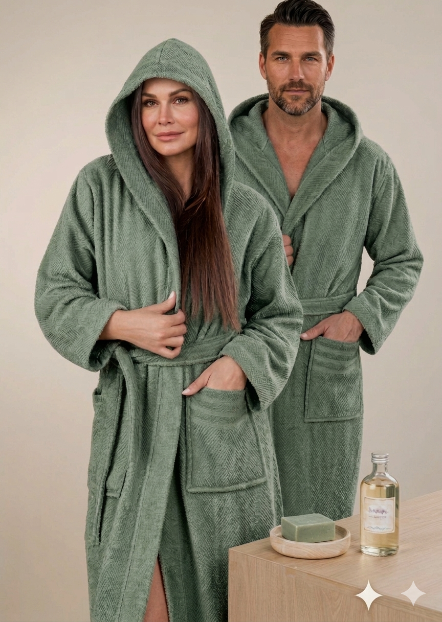 Accappatoio unisex chicco Giulia - verde