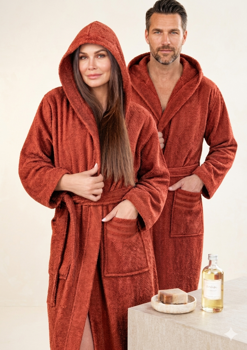 Accappatoio unisex chicco Giulia - bruciato