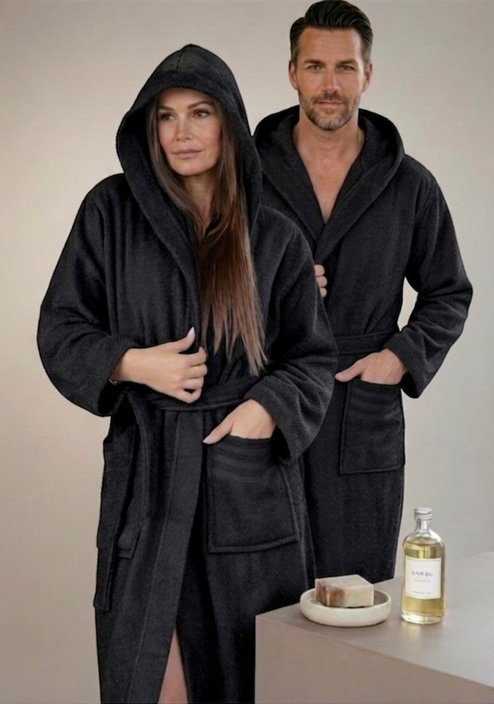 Accappatoio unisex chicco Giulia - nero