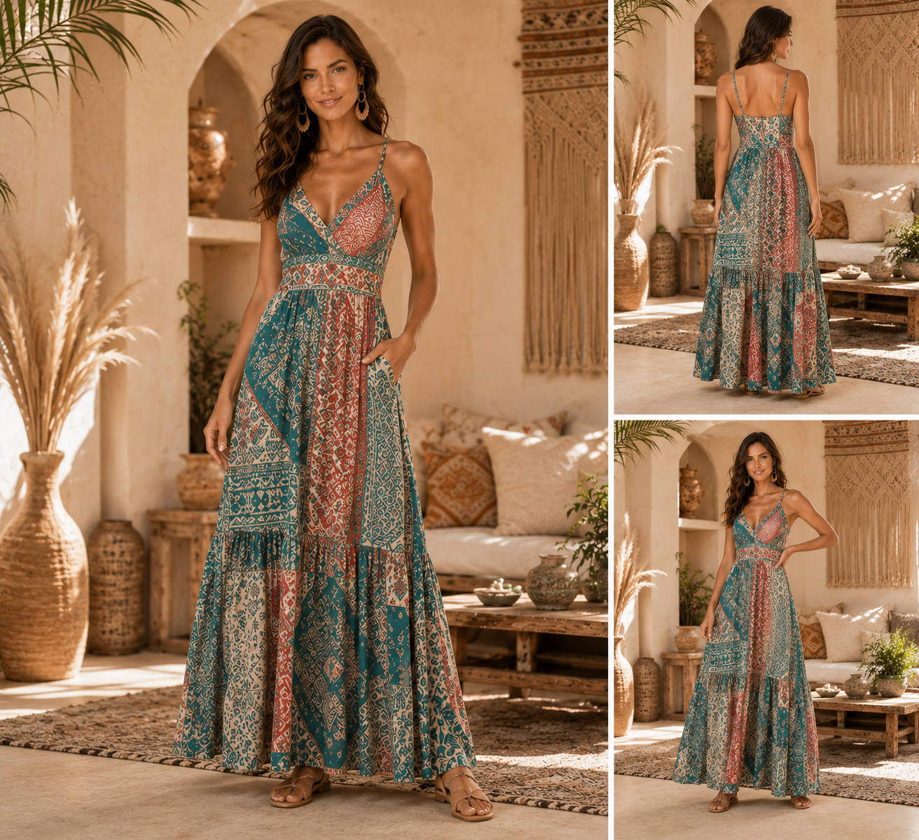 Silk dresses