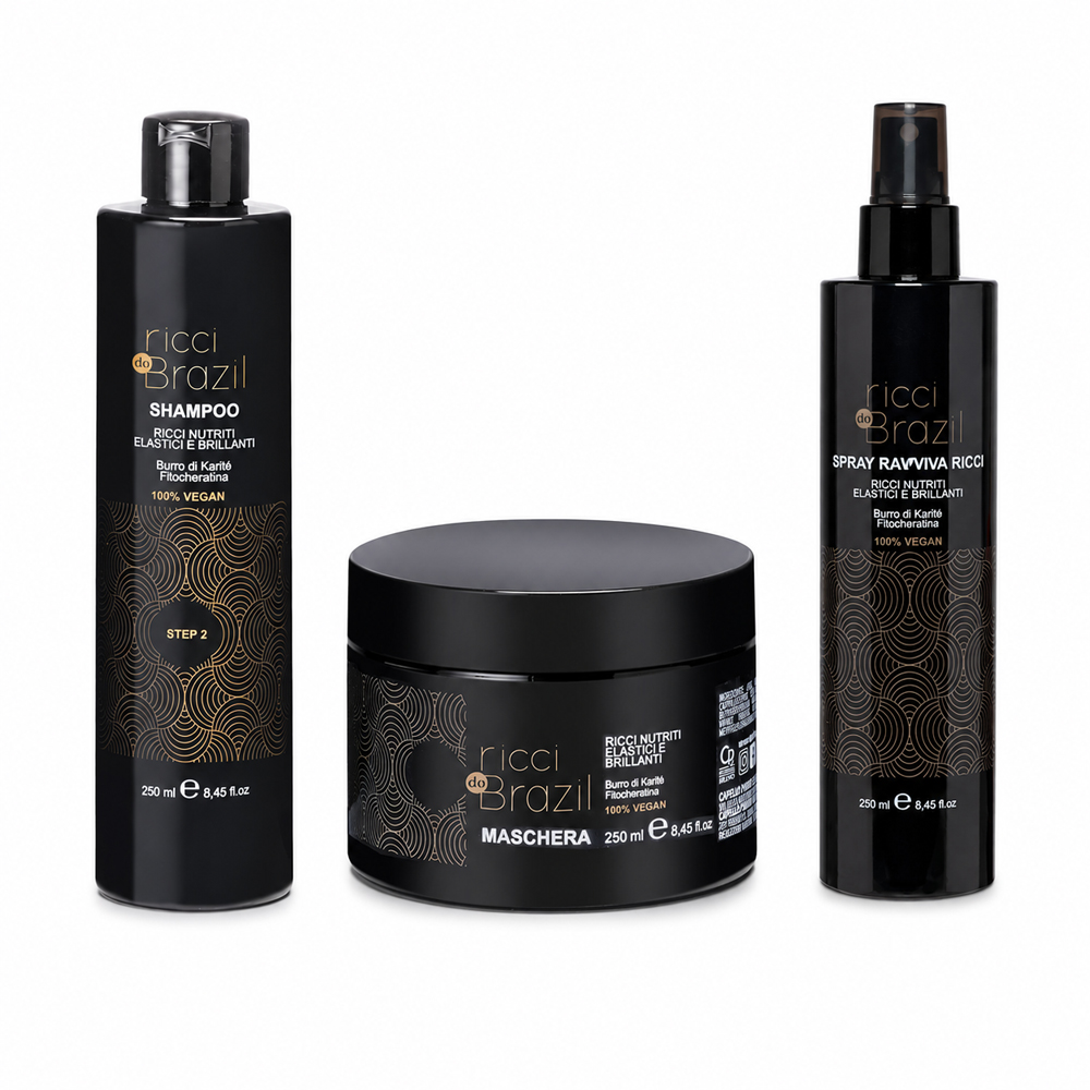 Trattamento per capelli ricci