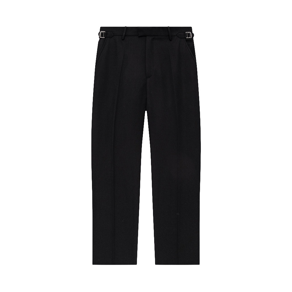 RHUDE Pantalone Pants Provence Tailored Straight Leg Black 