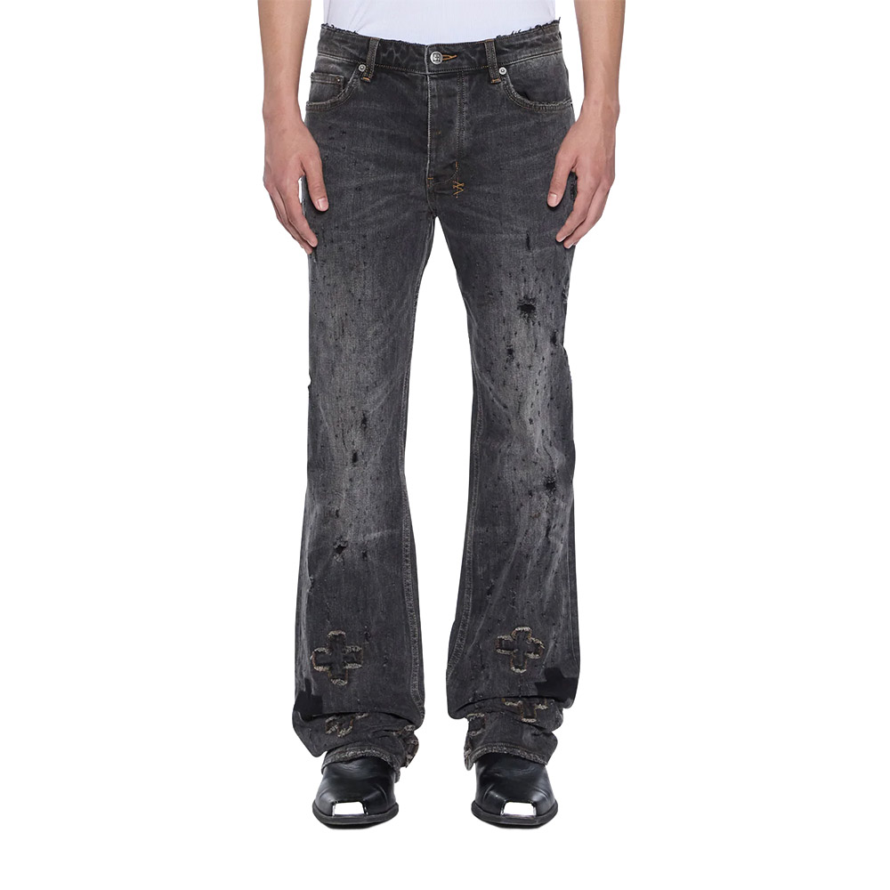 KSUBI Pantaloni Jeans Bronko Asher Black Shotgun 