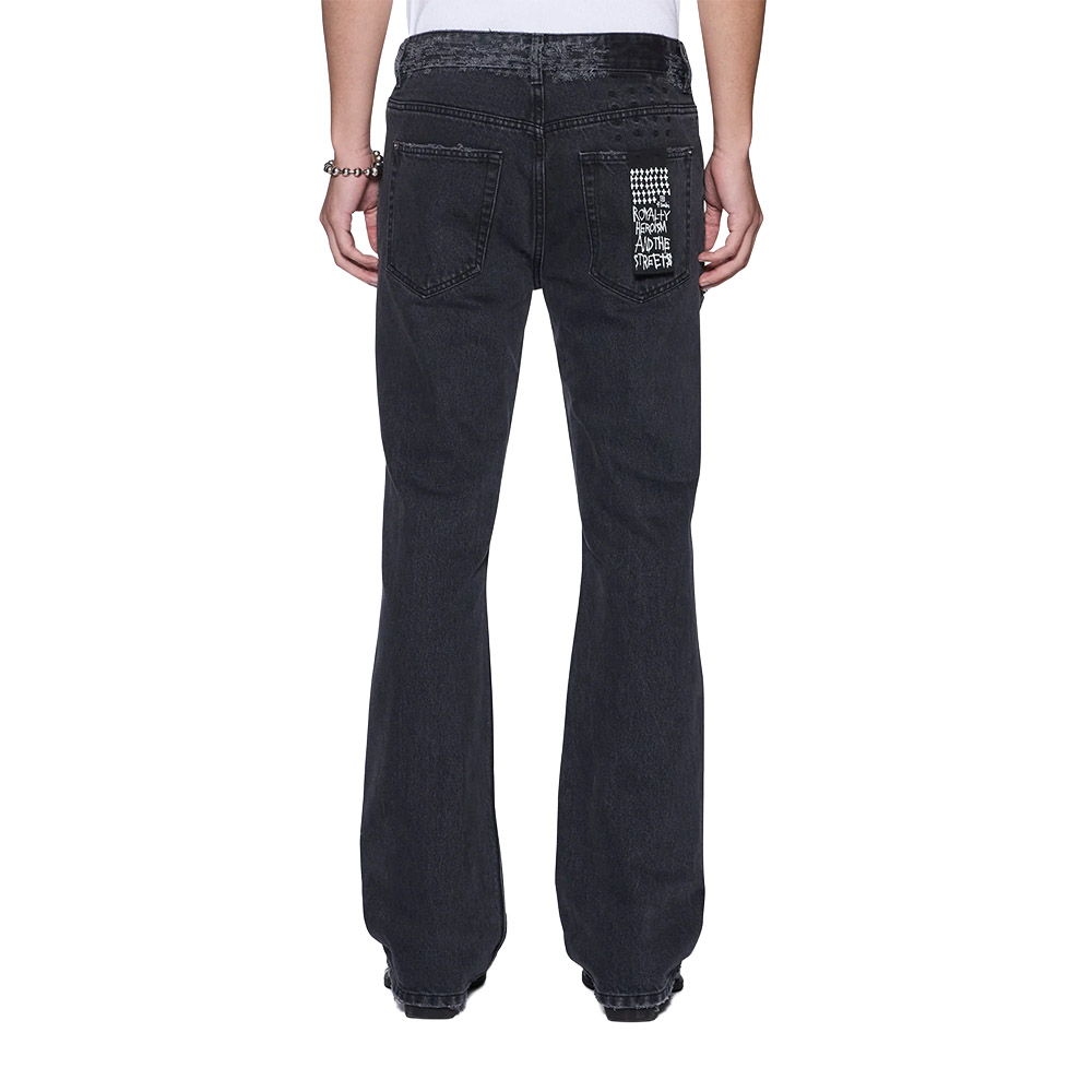 KSUBI Pantaloni Jeans Bronko Asher Black Trashed 