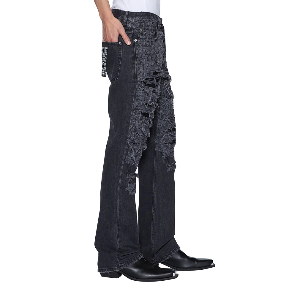 KSUBI Pantaloni Jeans Bronko Asher Black Trashed 