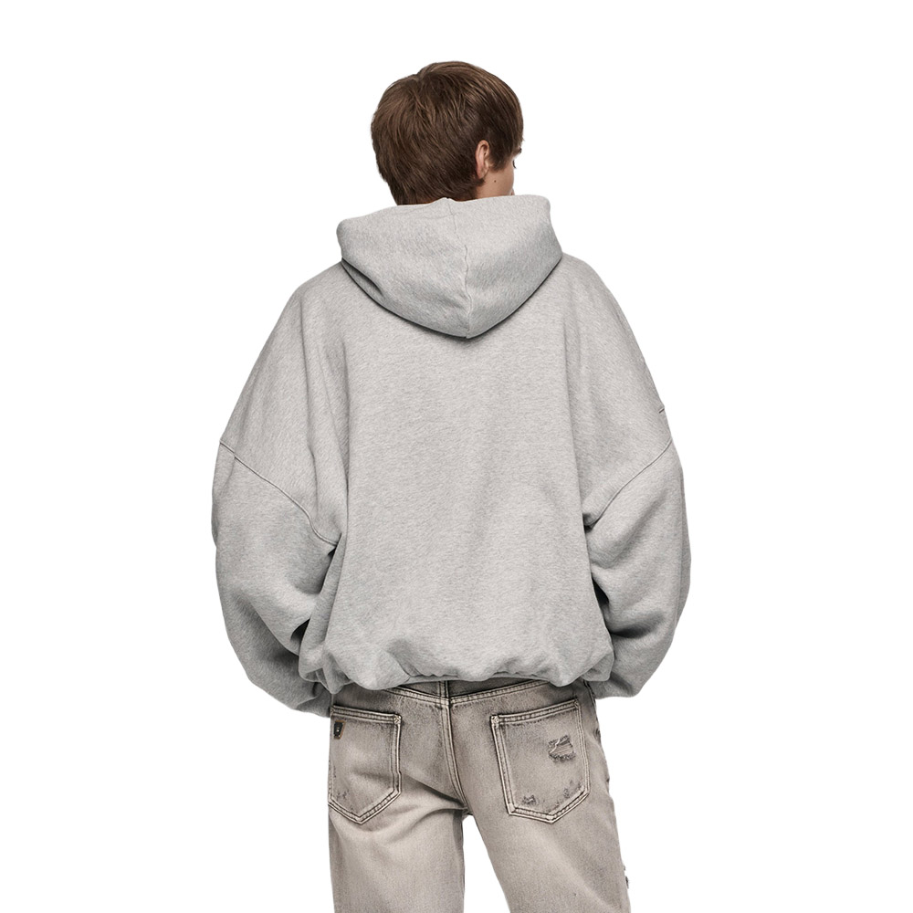 MISBHV Felpa Hoodie Inflated Heather Grey 