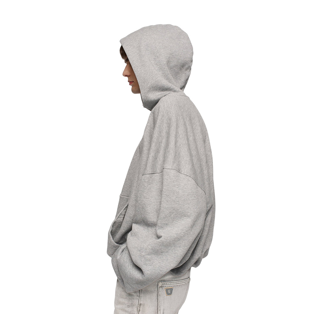 MISBHV Felpa Hoodie Inflated Heather Grey 