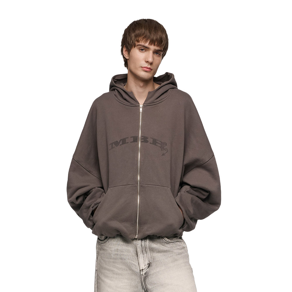 MISBHV Felpa Zipped Hoodie Inflated Mbh Devil