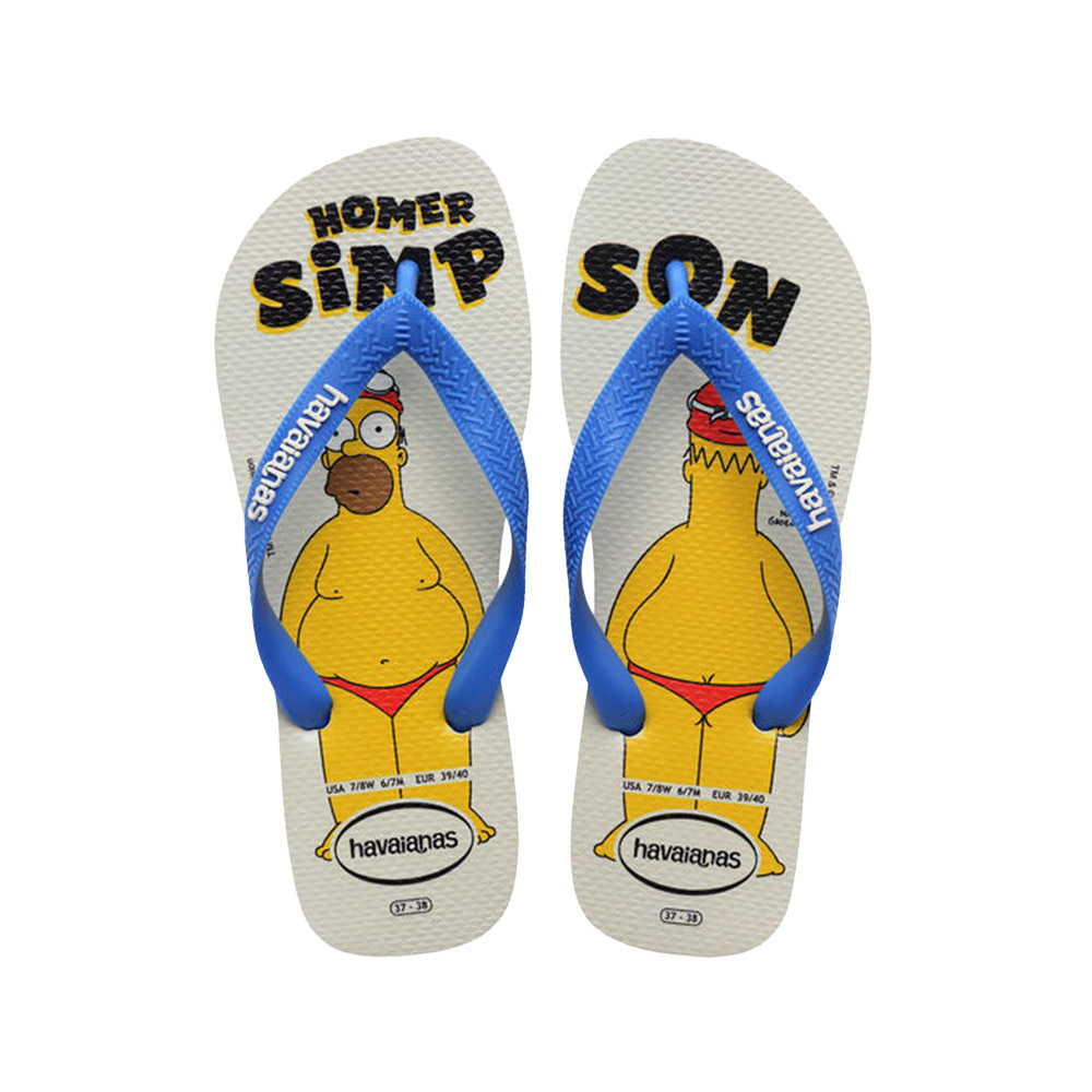 HAVAIANAS  Infradito Simpson White Blue 