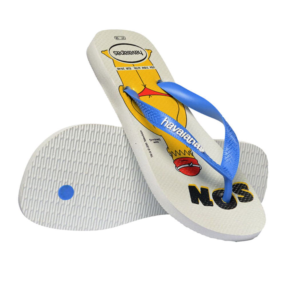 HAVAIANAS  Infradito Simpson White Blue 