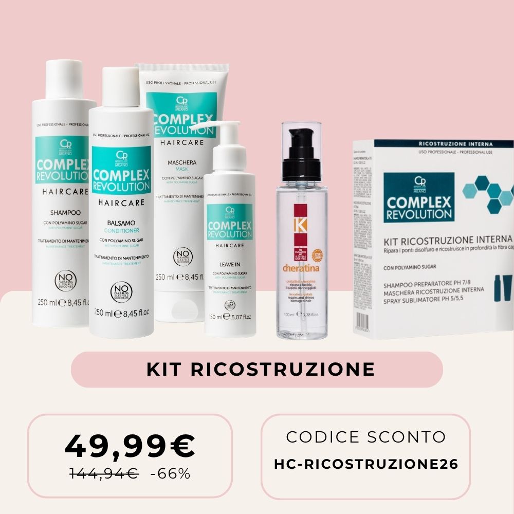 Kit Pro Haircare Riscostruzione