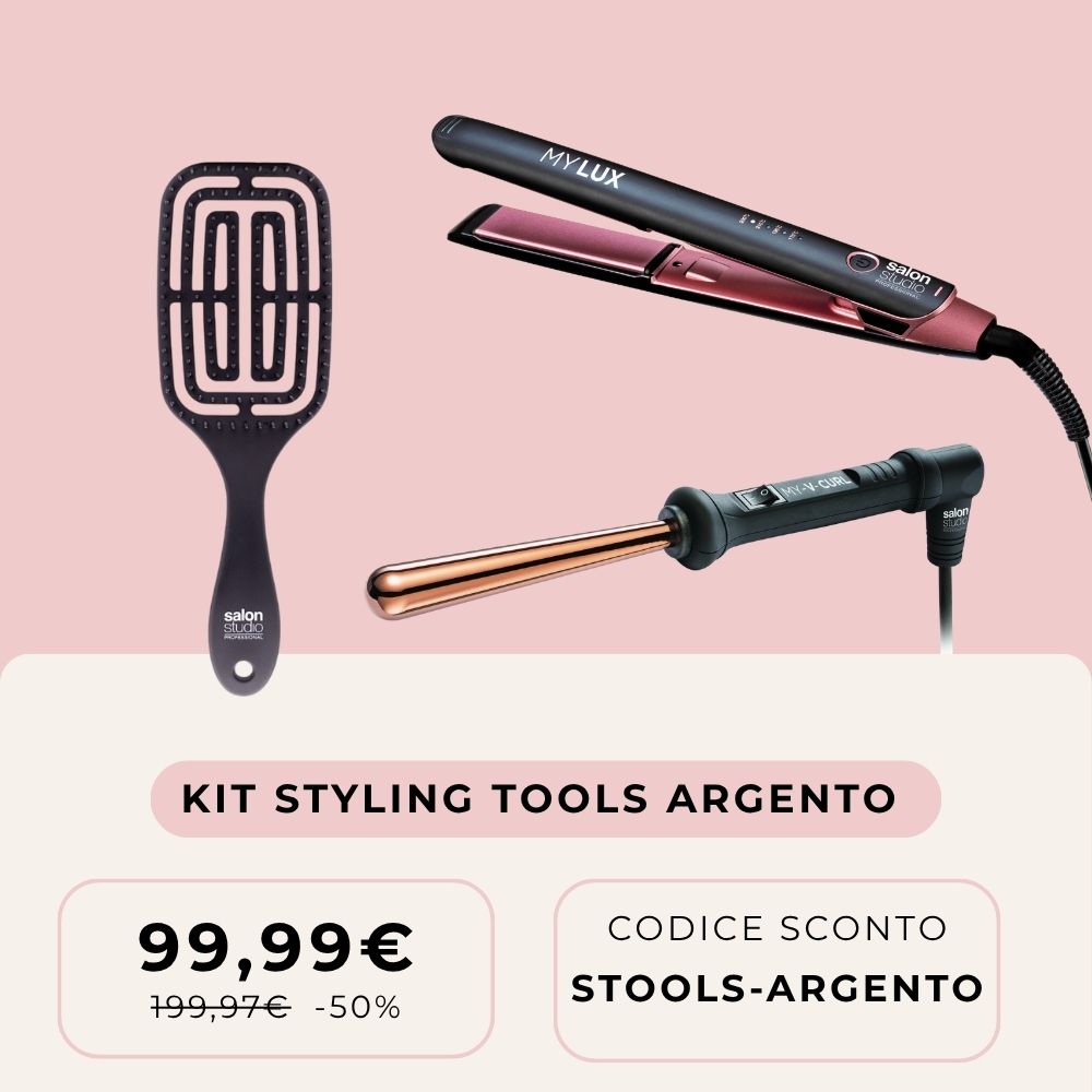 Kit Pro Styling Tools Argento