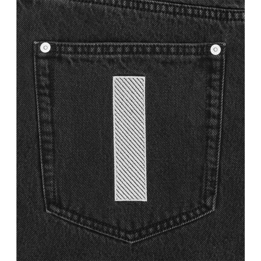 ICECREAM Pantaloncini Denim Shorts Running Dog Triple Scoop Black 