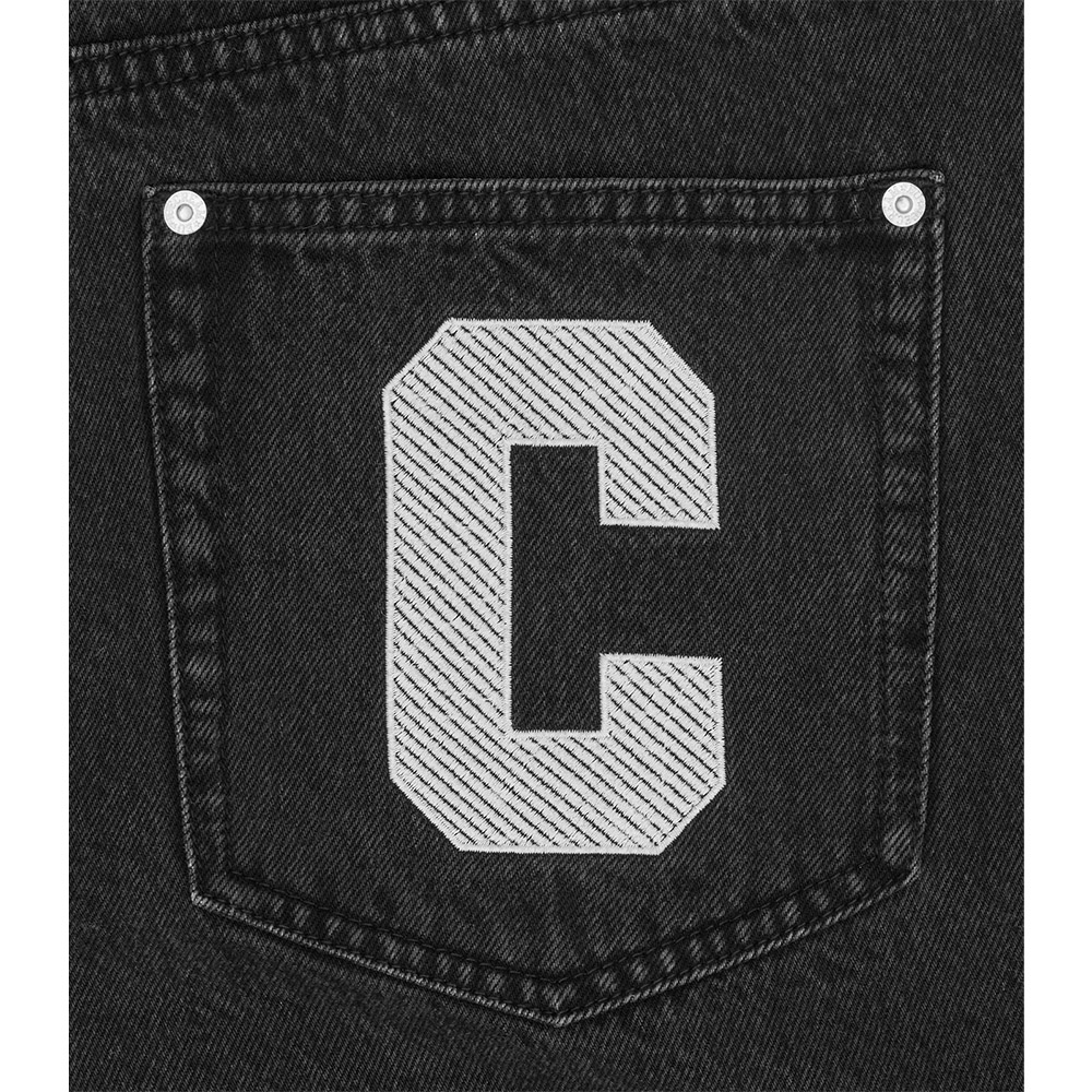 ICECREAM Pantaloncini Denim Shorts Running Dog Triple Scoop Black 