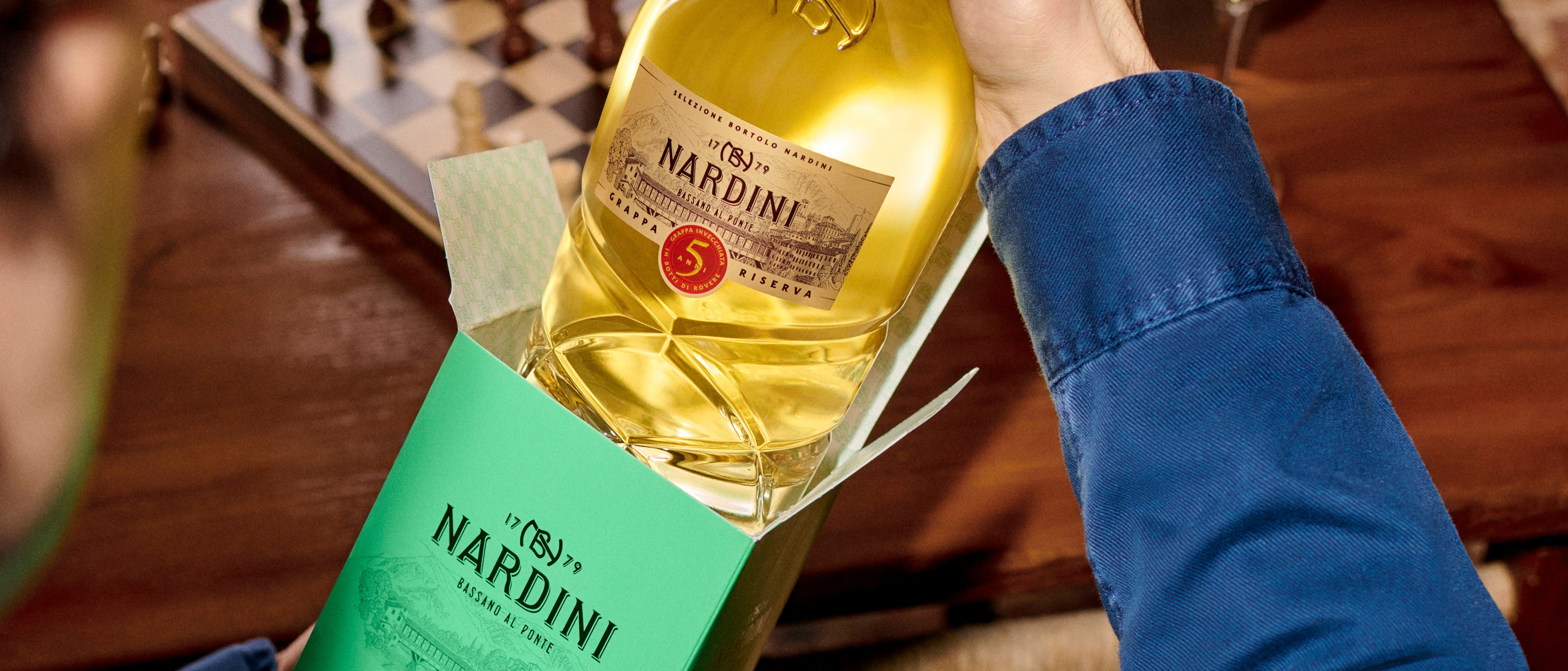 Grappa Riserva 5 anni Selezione Bortolo Nardini cover
