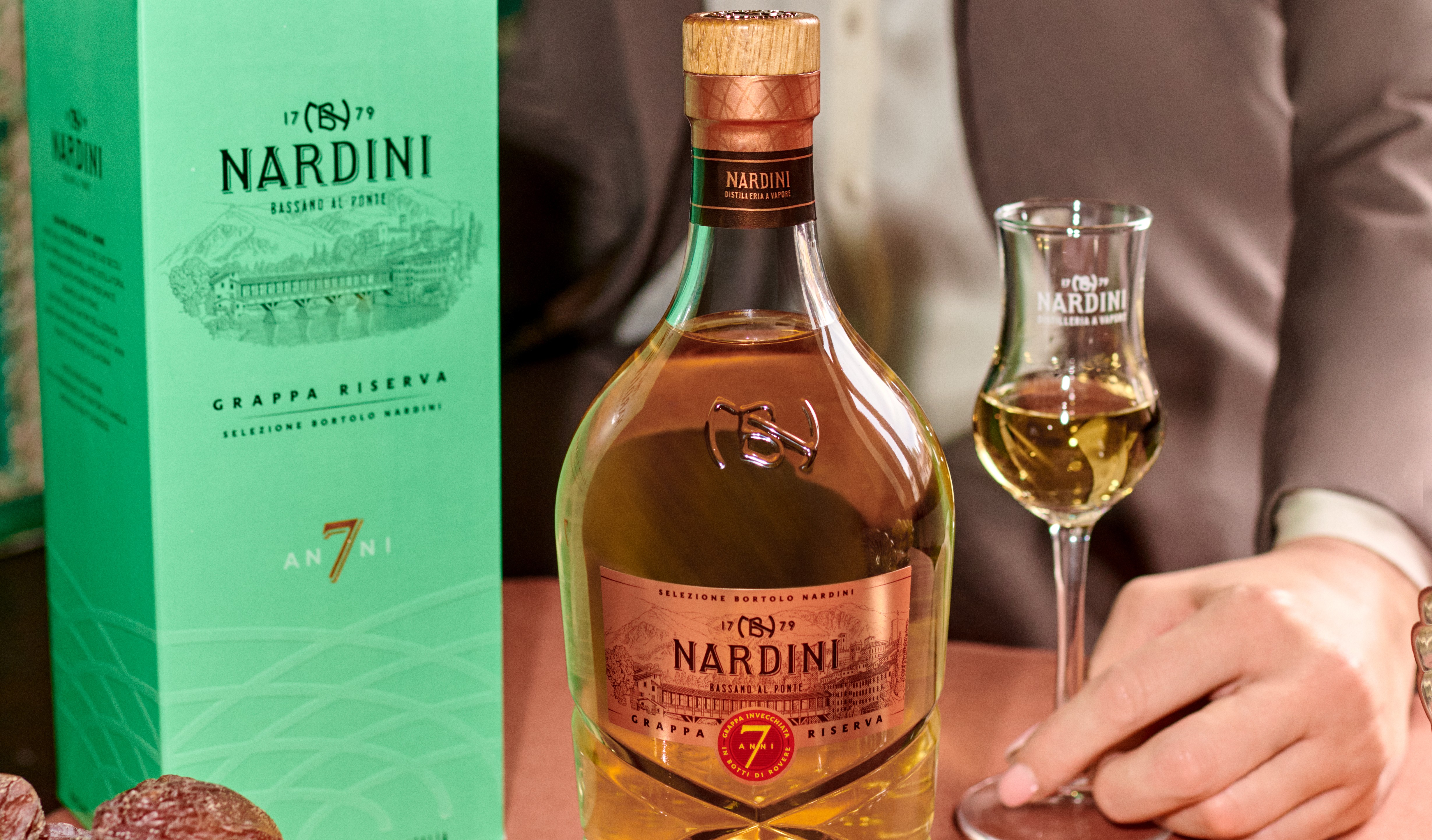 Grappa Riserva 7 anni Selezione Bortolo Nardini cover