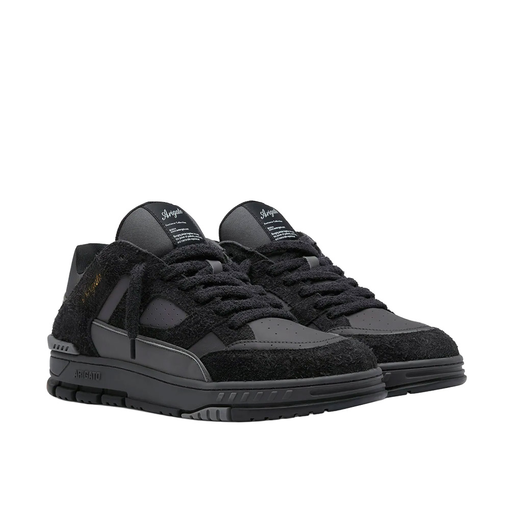 AXEL ARIGATO Scarpe Sneakers Area Lo Fluffy Black Off Black 