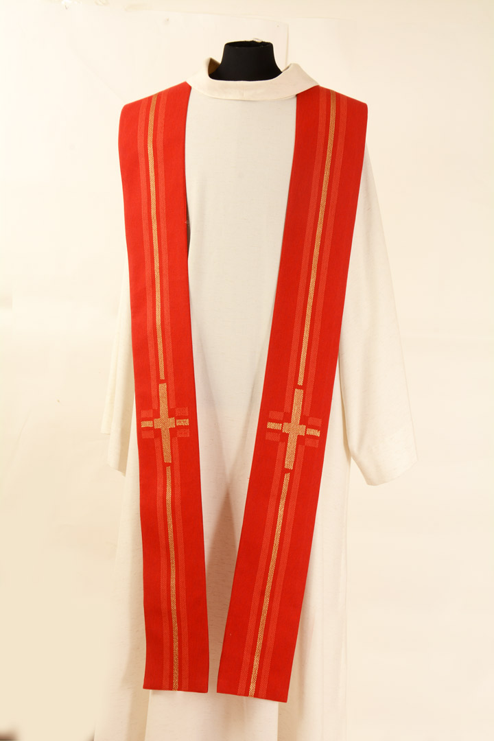 Stola 4276 M5 Rosso - Lana Terital