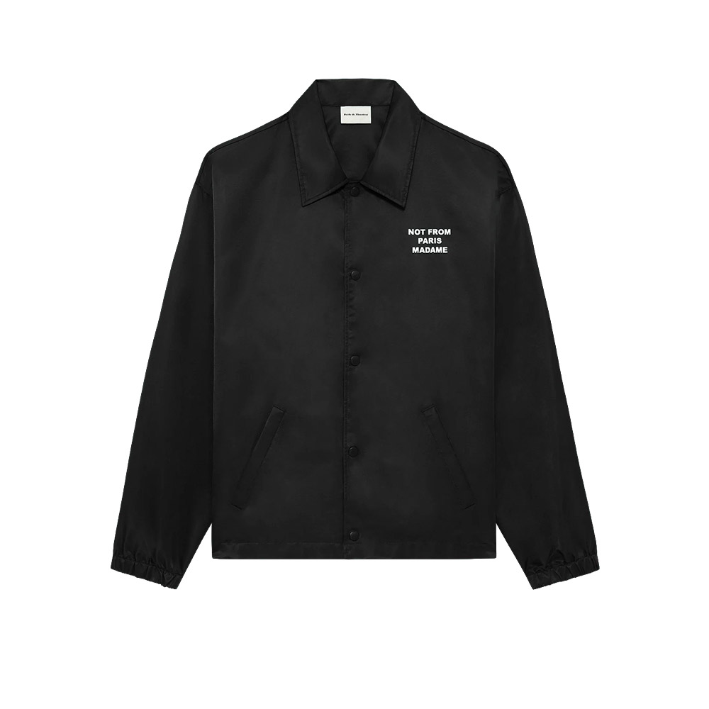 DRÔLE DE MONSIEUR Giacca La Veste Slogan Black 