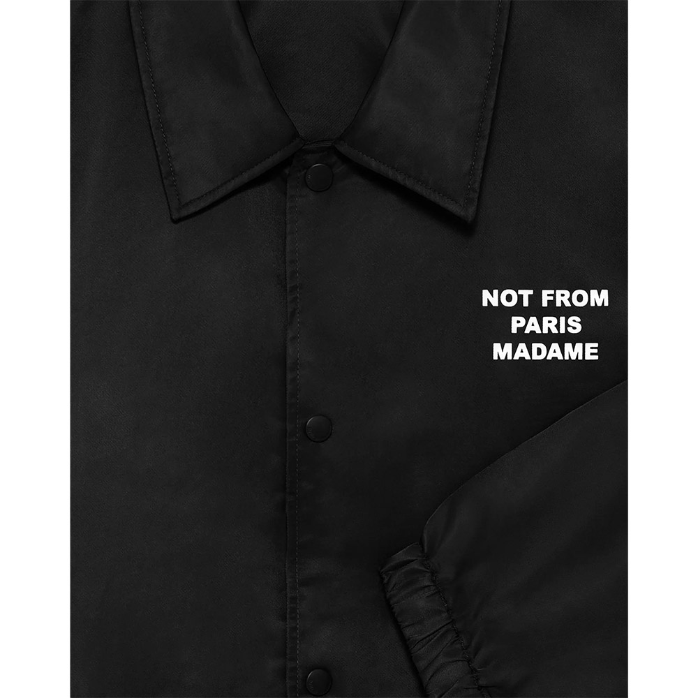 DRÔLE DE MONSIEUR Giacca La Veste Slogan Black 
