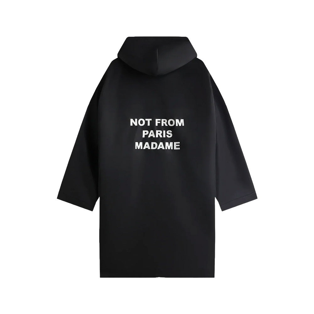 DRÔLE DE MONSIEUR Giacca La Parka Slogan Black 
