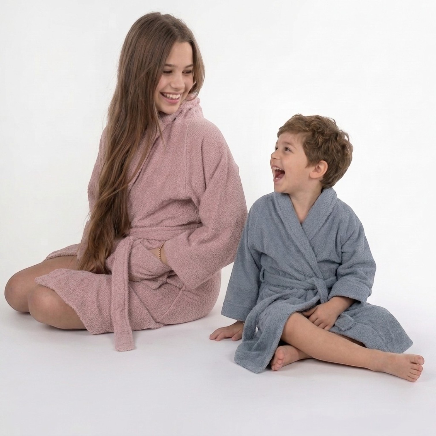 Accappatoio Baby unisex in spugna Chicco di riso - 3 colori