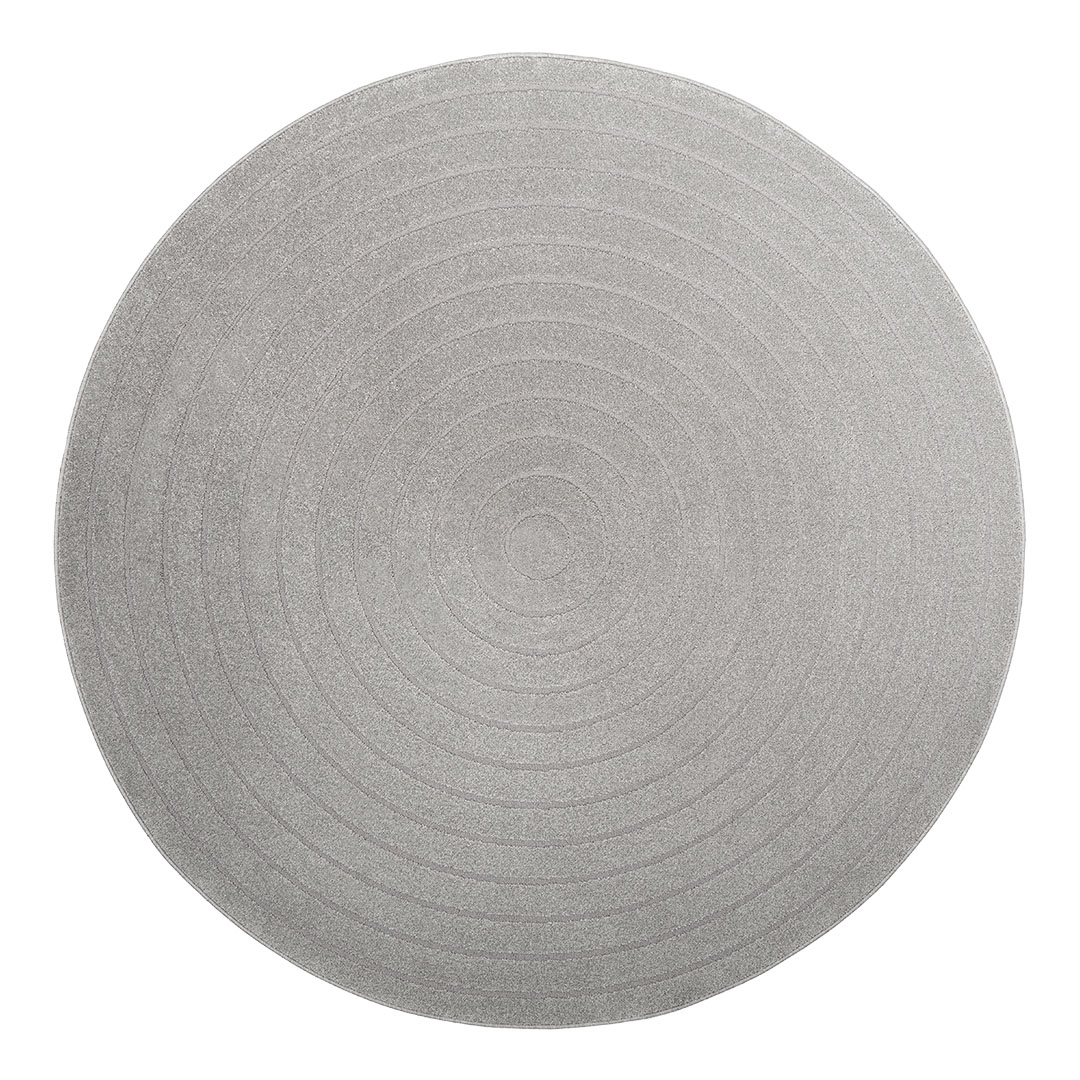 Tappeto CORTINA SFERA GREY – Geometria morbida per spazi moderni - Immagine principale