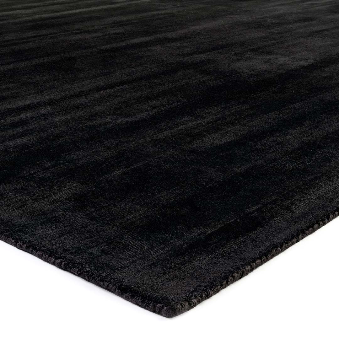 Tappeto Moderno TRENDY SHINY BLACK: Eleganza Assoluta per la Tua Casa