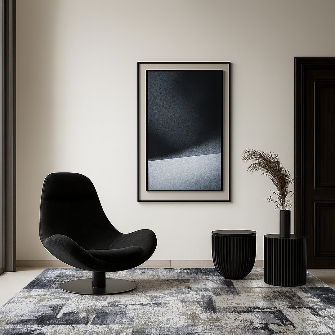 Tappeto BERENICE 52069/6676: Eleganza Geometrica per Ambienti Moderni