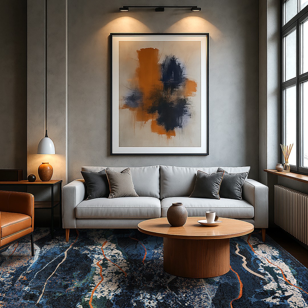 Tappeto LAGUNA 83030/6262 – Profondità cromatica e design dinamico