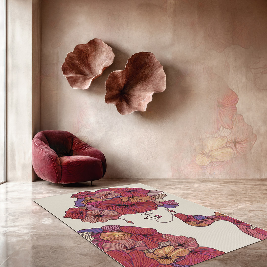AMAZZONIA 3059/Q03 X – Eleganza Floreale per Ambienti Contemporanei