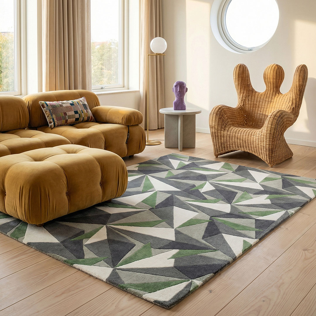 DIAMOND PLATINUM – Geometrie Contemporanee e Comfort Raffinato per i Tuoi Spazi