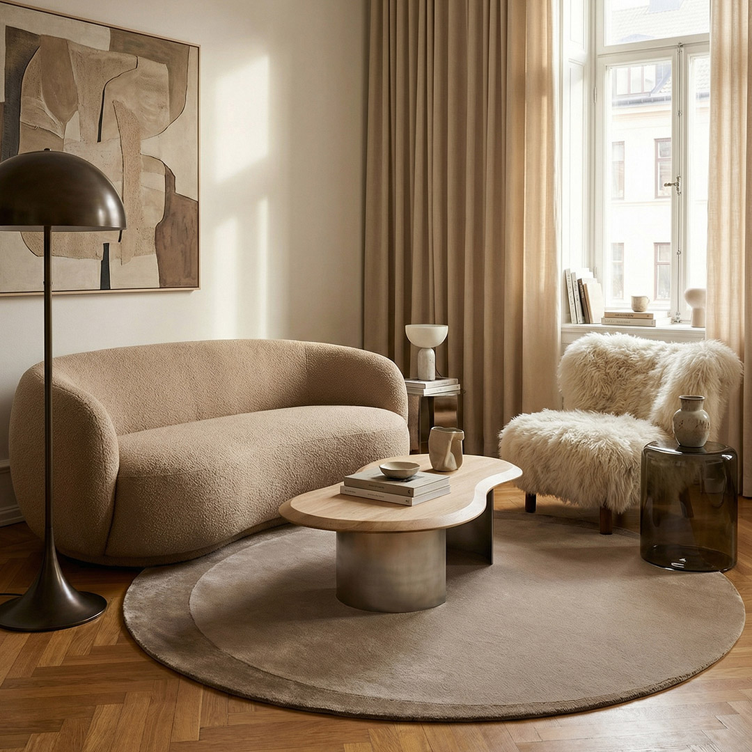 LUNA OASIS – Eleganza Naturale e Comfort Sofisticato per Ambienti Moderni