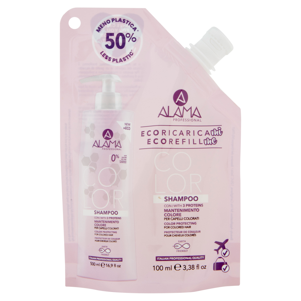 Shampoo per Capelli Colorati Ecoricaricami 100 ml
