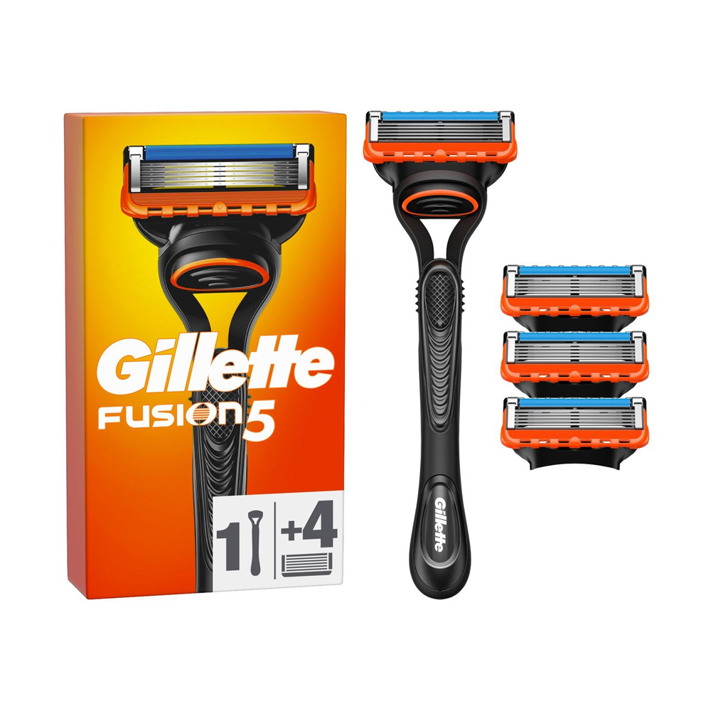 Fusion5 Rasoio Manuale + 4 Ricariche