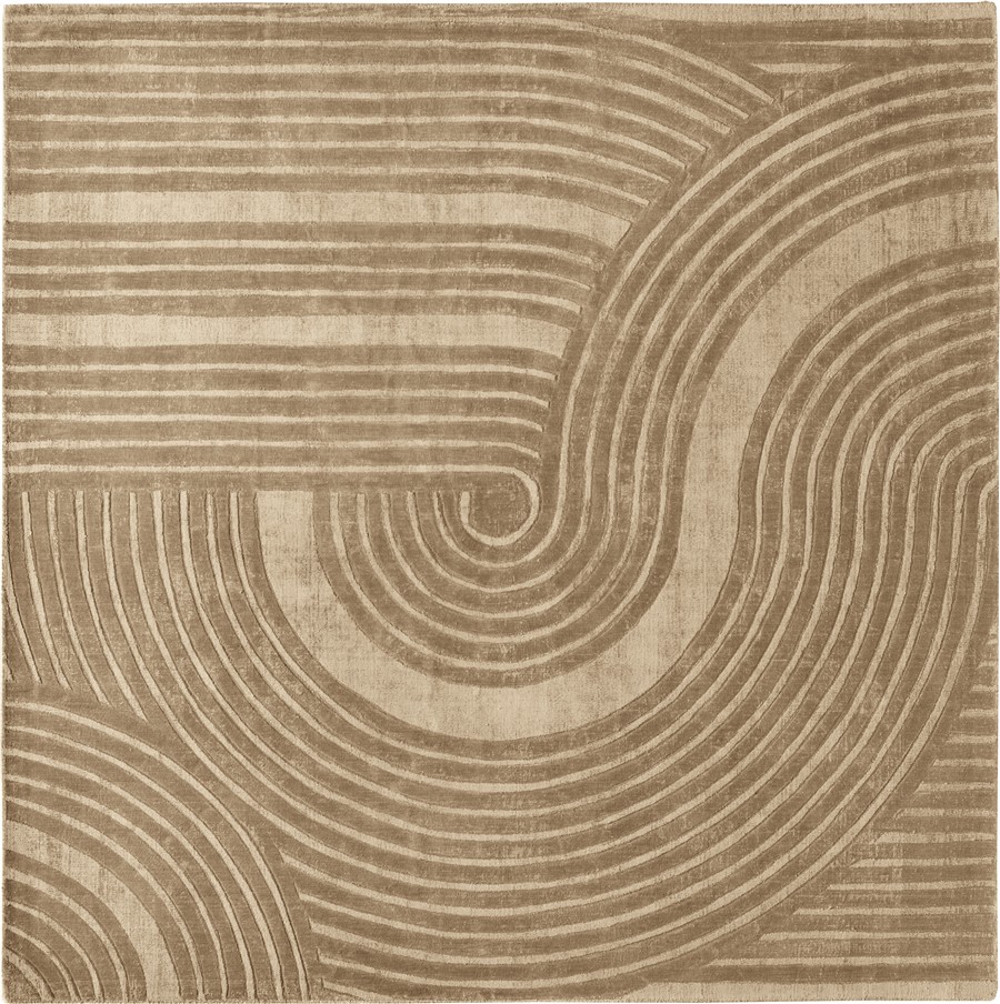 Tappeto ZEN MARRON GLACÈ – Eleganza Sofisticata per Ambienti Moderni