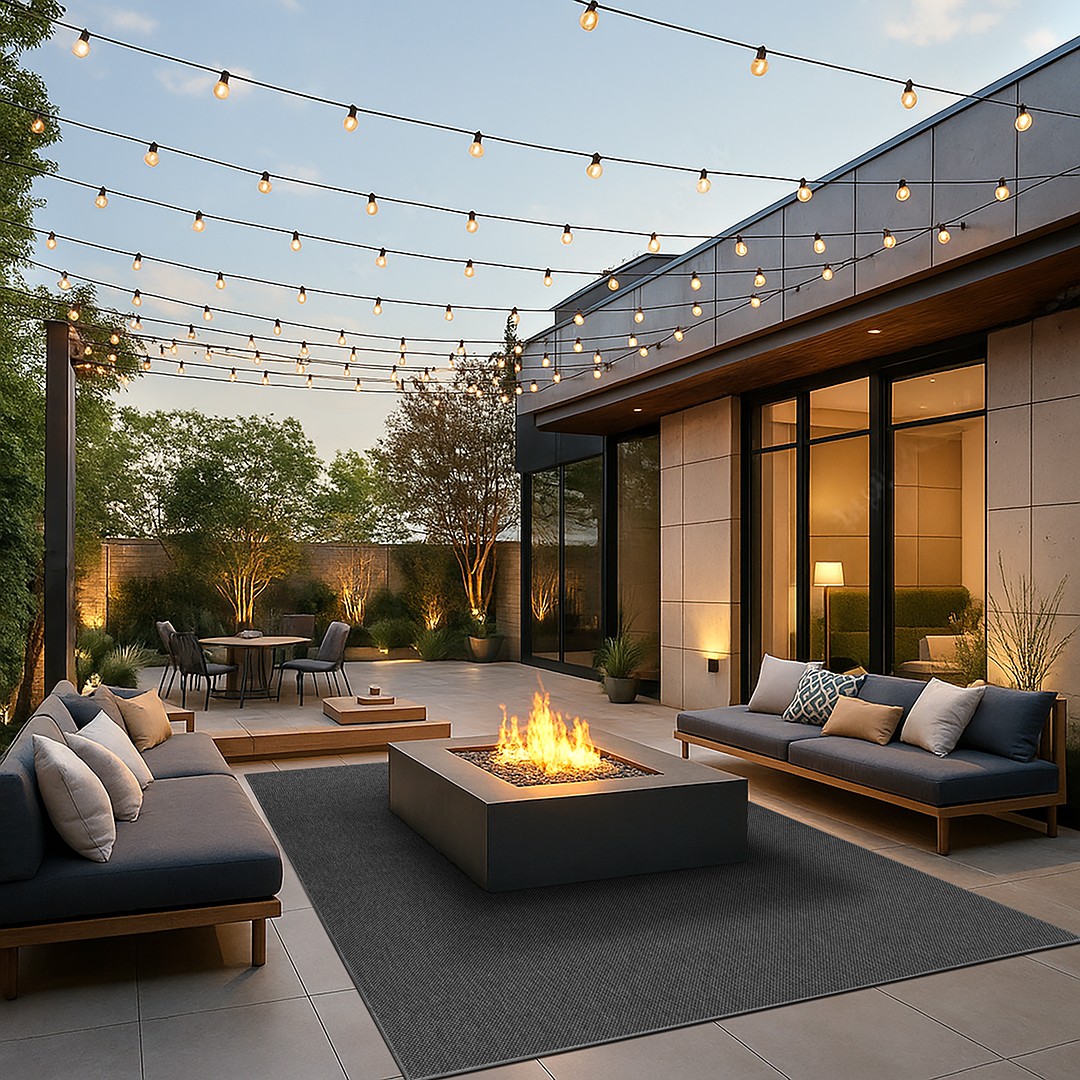 Tappeti da Esterno: Il Fascino Contemporaneo di PATIO CARBONE