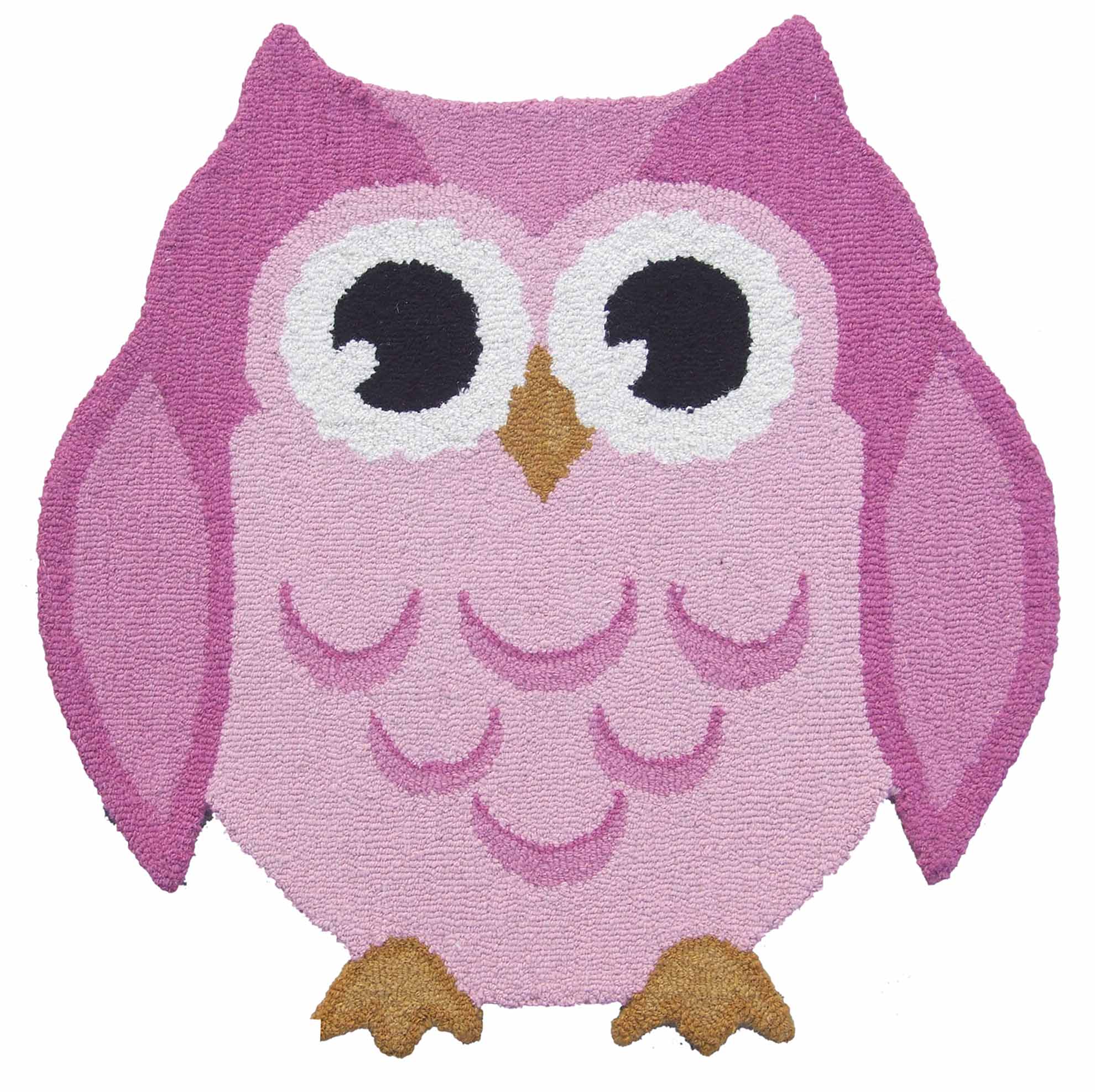 Teppich ANIMALS OWL PINK – Verspieltes Design für ein liebevolles Kinderzimmer - Immagine principale