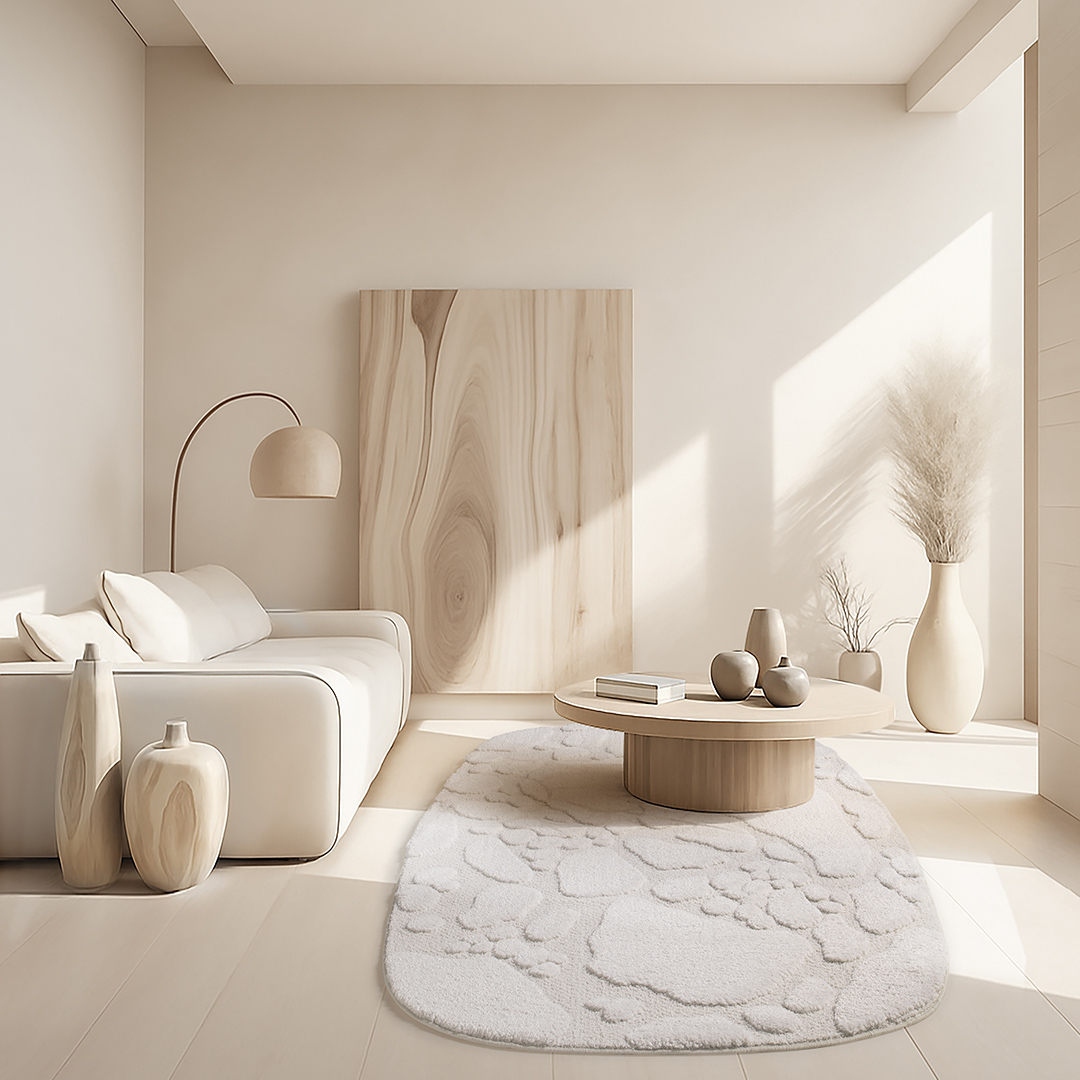 Tappeto VENERE STONE NEVE – Eleganza morbida per ambienti di design