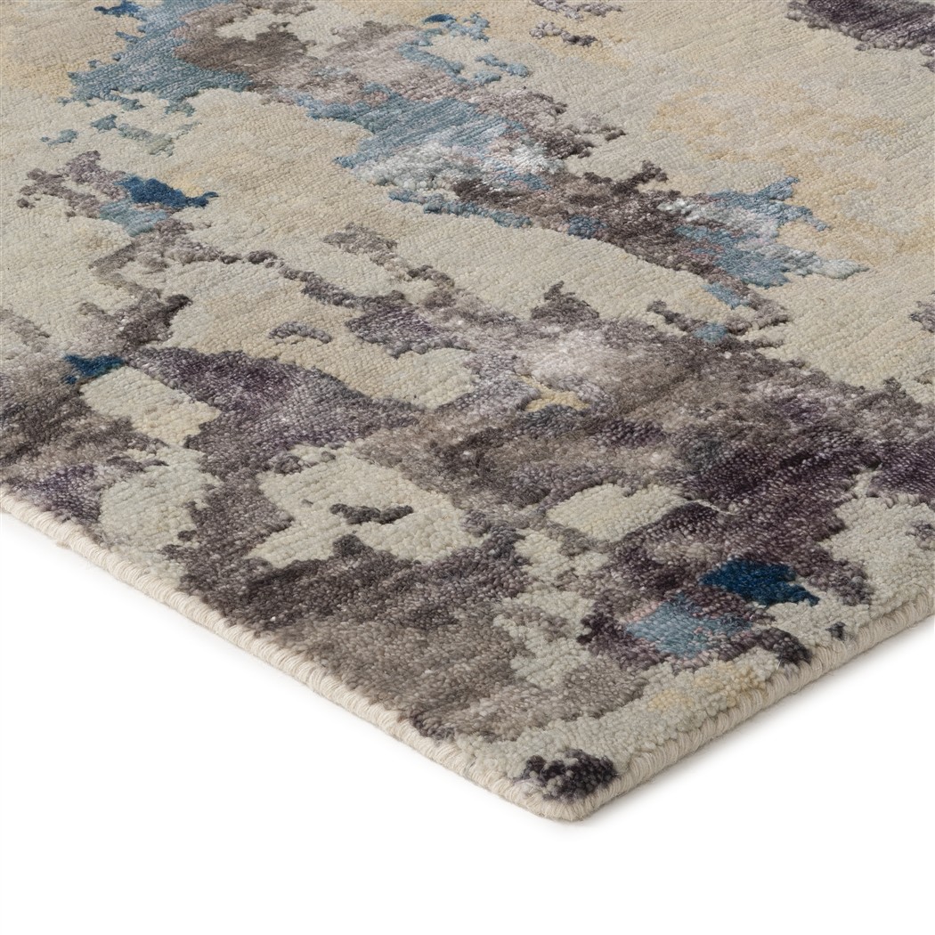 Tappeto RADIANCE C04 WH SIL BL RUS – Eleganti sfumature materiche per un living unico