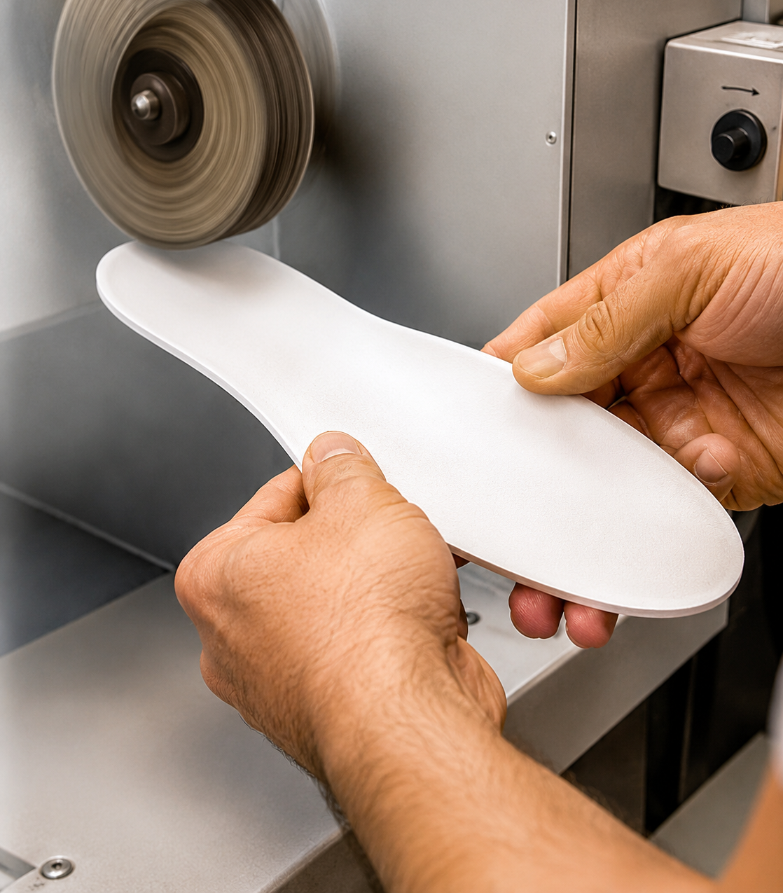 Lavorazione del plantare in laboratorio
