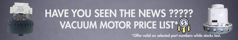 VACUUM MOTOR PRICE LIST
