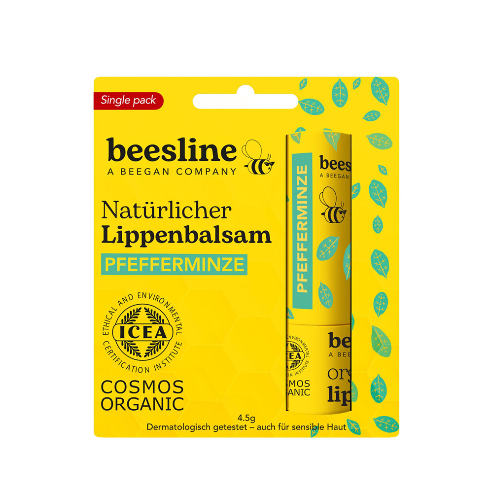 Balsamo Labbra Organico Menta Piperita
