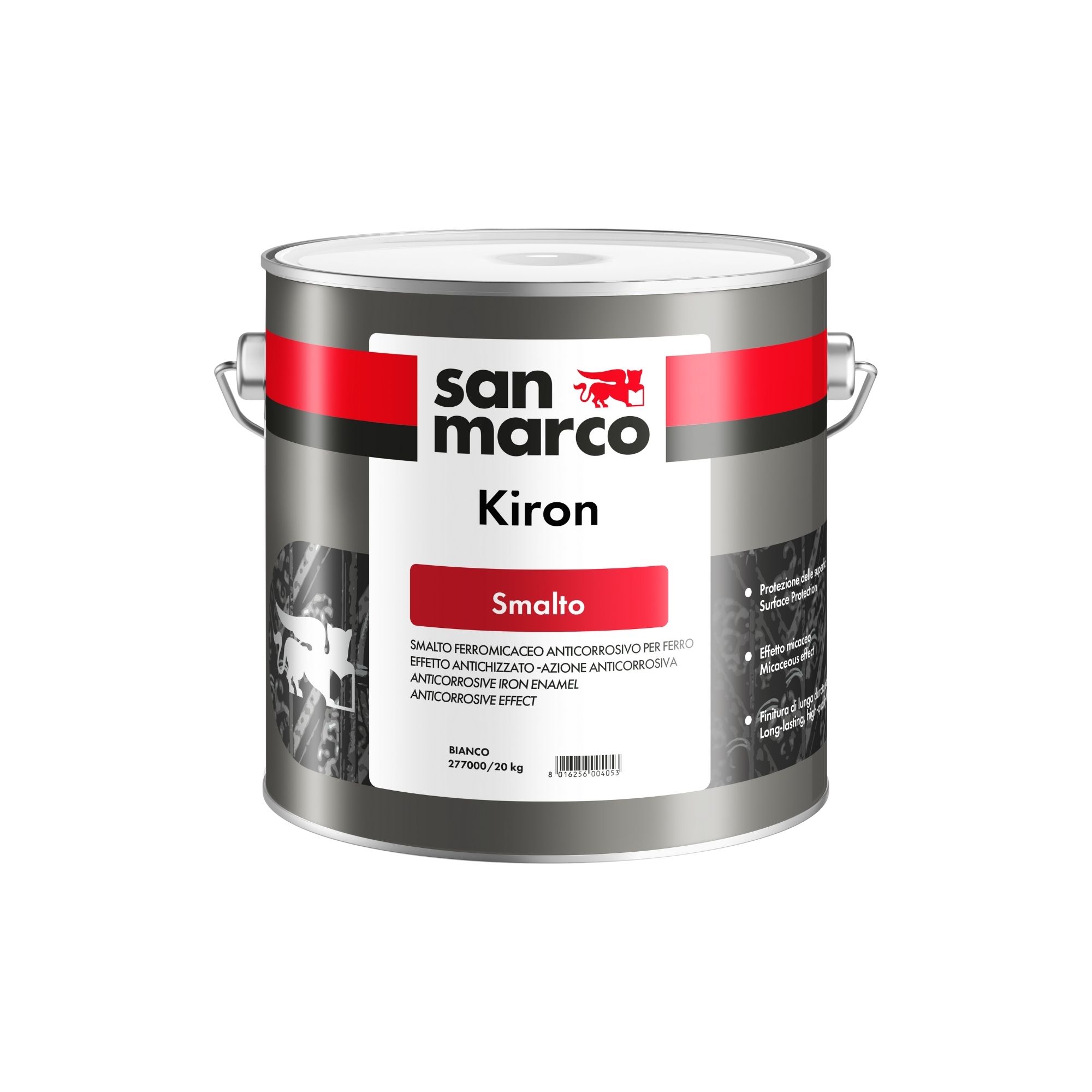 KIRON Smalto ferromicaceo anticorrosivo per ferro, ad effetto antichizzato; ad azione anticorrosiva. | San Marco