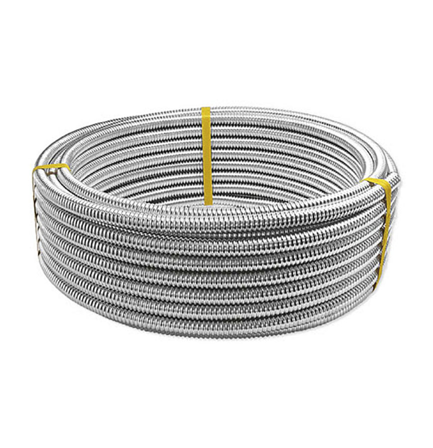 TUBO FLESS.INOX DN15 ACQUA MT.4 